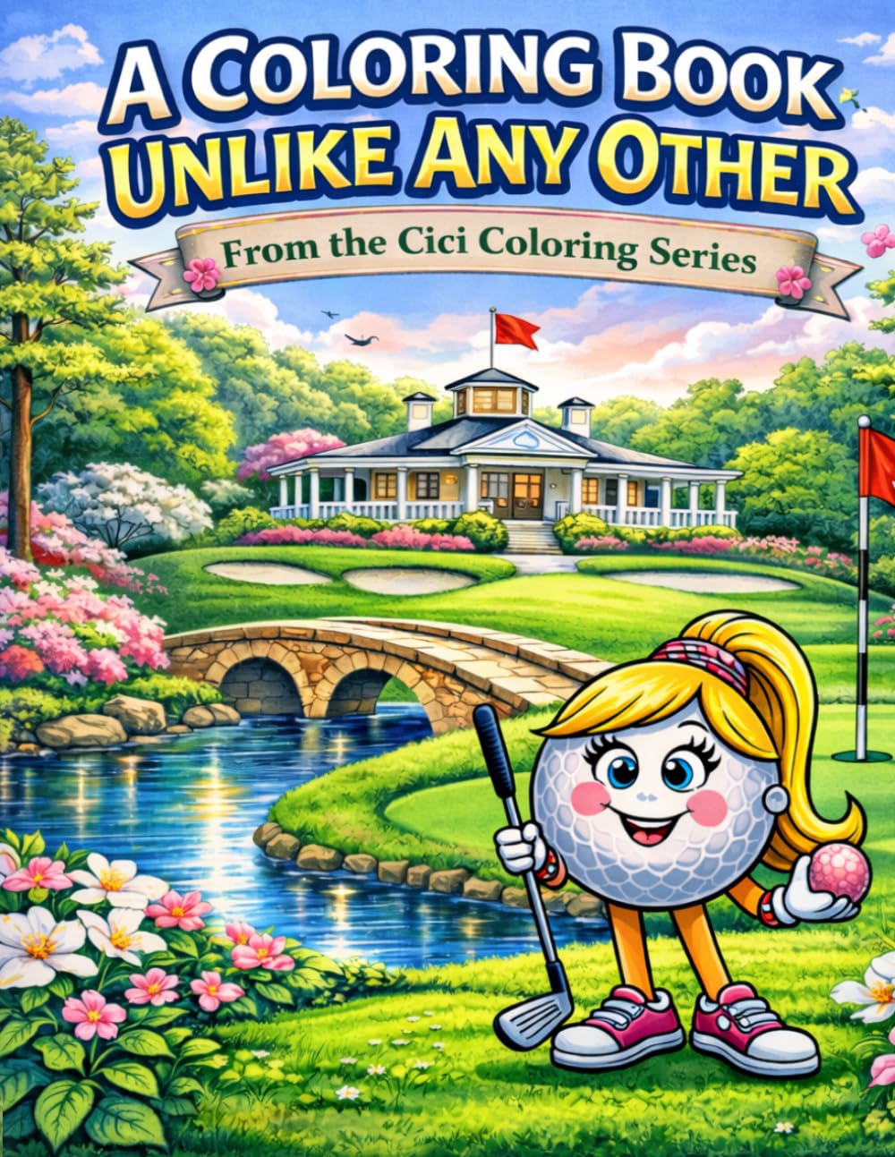 A Coloring Book Unlike Any Other (Cici Coloring Series)