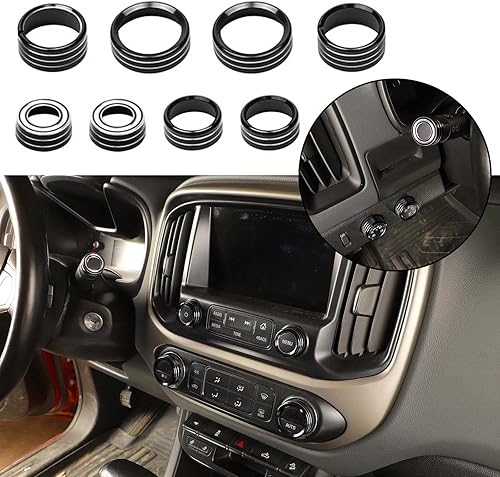 JWWY para Radio Colorado Mandos AC Botón de Interruptor de Aire Acondicionado para 2014-2025+Chevy Colorado, Botón de Interruptor de Consola Central