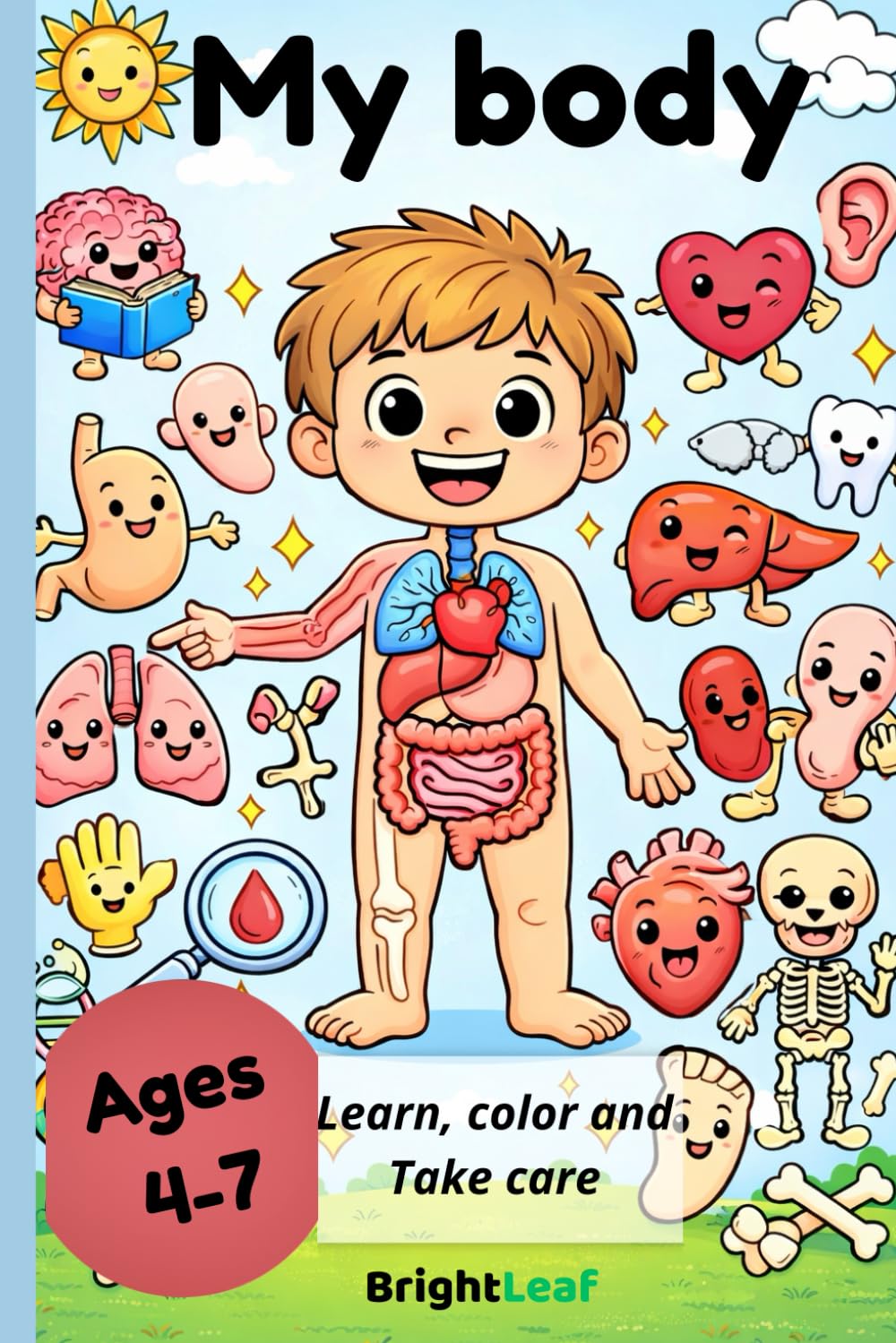 My Body: Learn, Color and Take Care