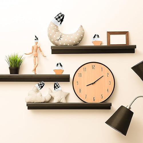 Miniatura 6 de SATINIOR 48 piezas de mini sombreros de Papá Noel para manualidades, paquete a granel de pequeños sombreros de Navidad, decoración de Navidad para