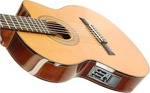 Miniatura 4 de Ibanez Guitarra clásica de 6 cuerdas, derecha, natural (GA5TCE)