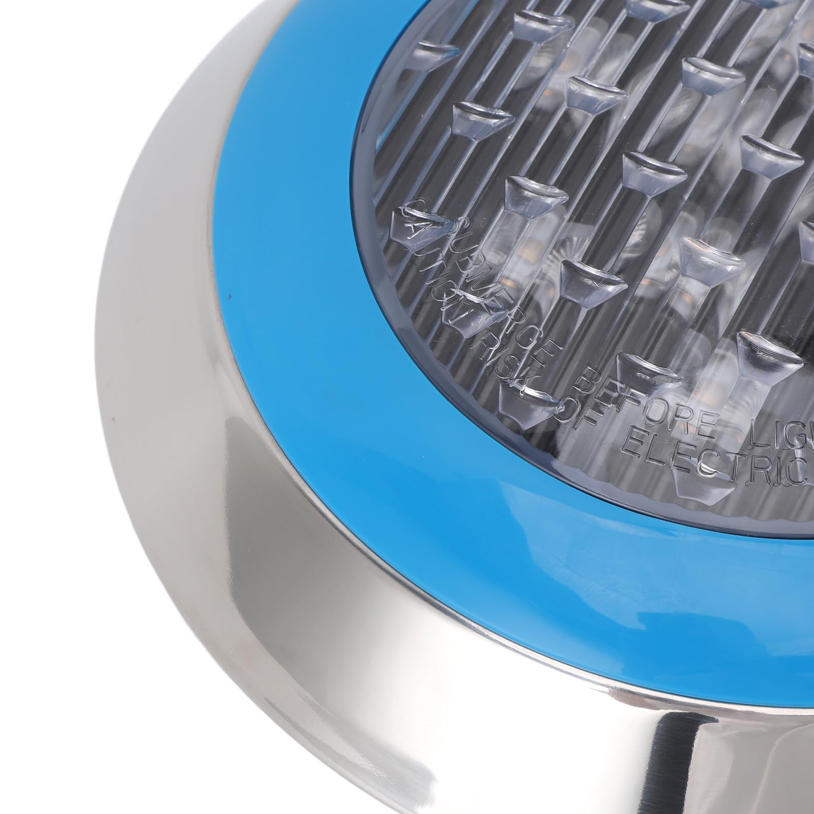 Tauchbare Poolbeleuchtung, professionell, warmweiß 3000 K, 24 V, eingelassene Unterwasser-LED-Leuchte, wasserdichte Schwimmbadlampe für Teich, und Spa mit ABS-Gehäuse (Sau)