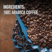 Vista 2 de Peet's Coffee, Café molido de tueste oscuro - Tueste francés 63 onzas (6 bolsas de 10.5 onzas)