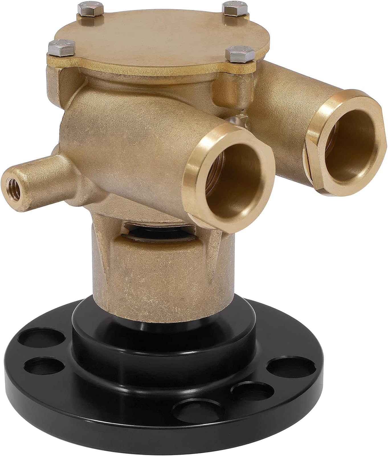Crankshaft Mounted Impeller Raw Water Pump Engine Cooling Pump | Replacement for OMC V8 Engines, Johnson, Volvo Penta, Sherwood, Jabsco, Indmar | Replaces# 856513 3860703 10-24232-1 F6B-9