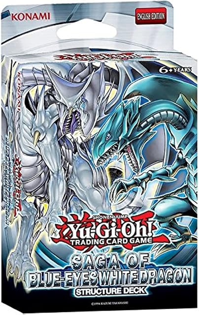 YU-GI-OH! 11887 Saga of Blue Eyes White Dragon Structure Deck, Multi