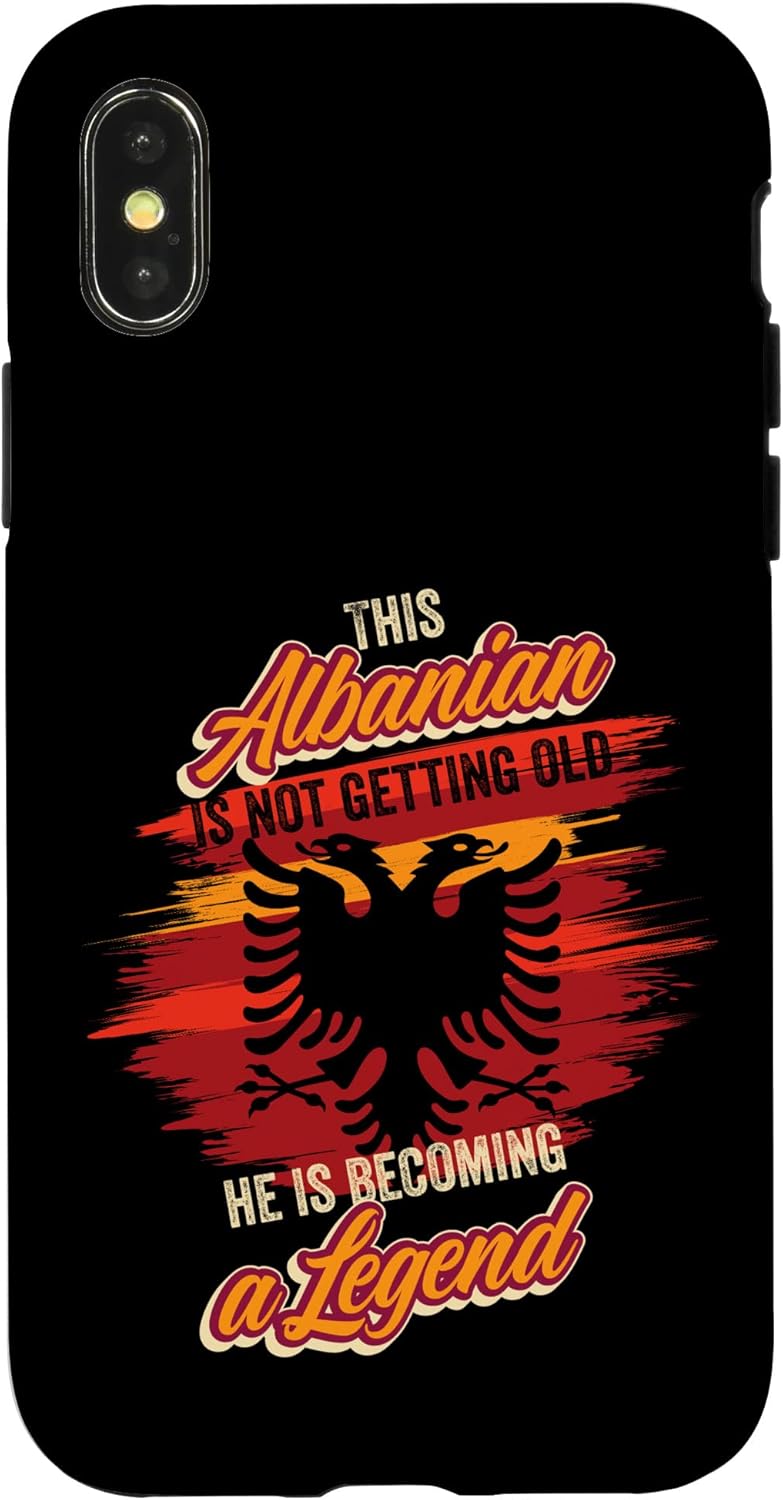 Amazon Iphone 11 Pro 彼は伝説になりつつある アルバニア コソボ 誕生日 アルバニア人 スマホケース 家電 カメラ オンライン通販