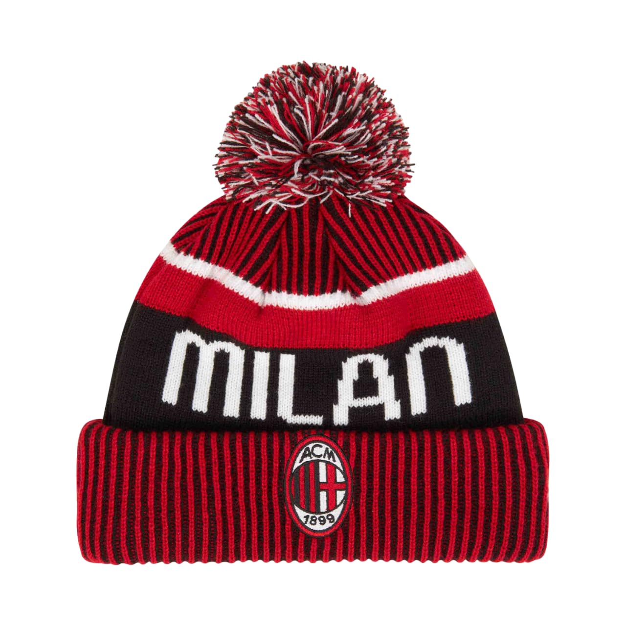 AC Milan ニット帽 1899 ポンポン付き