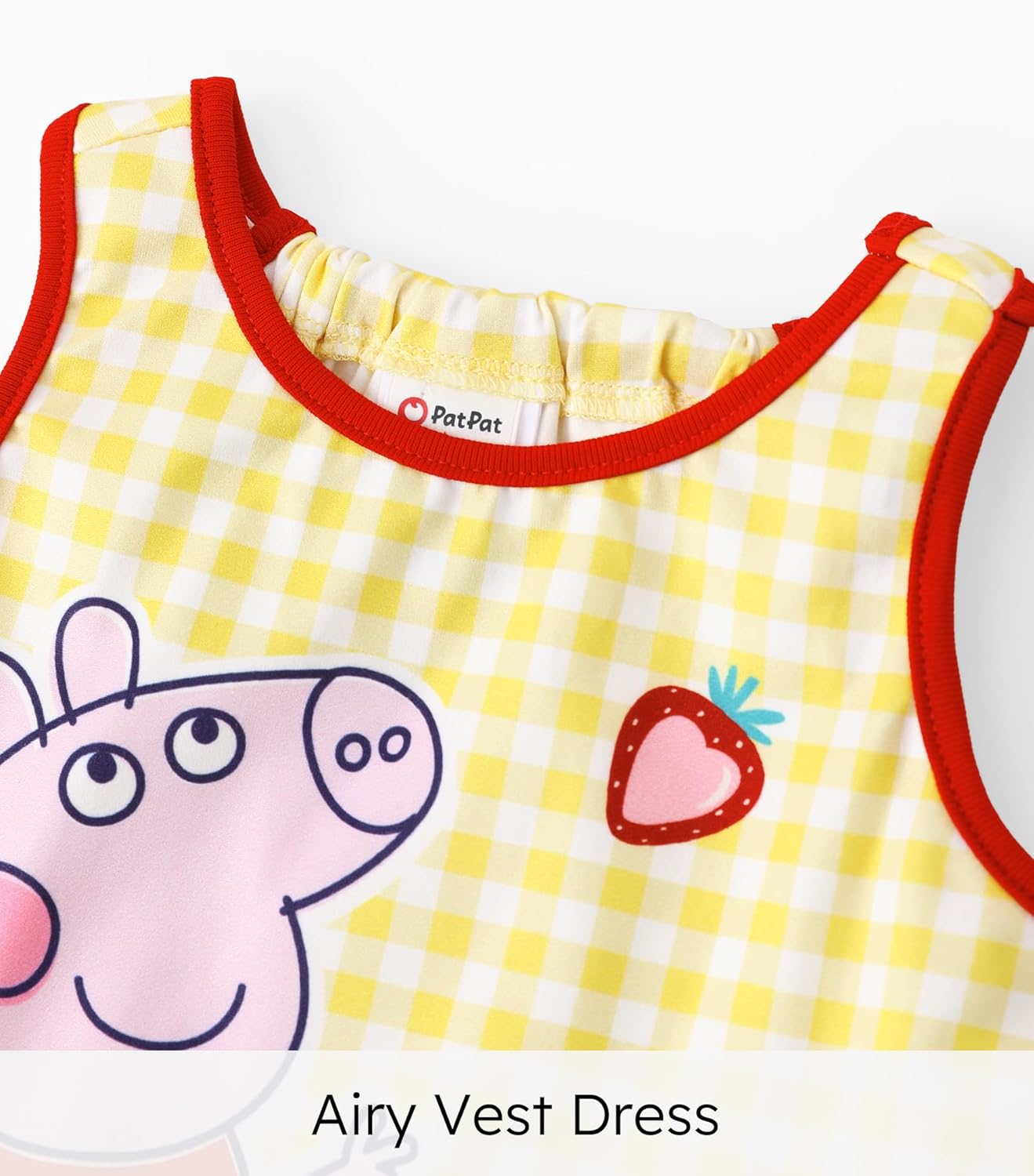 Peppa Pig Dress Girls Casual Flowy Dresses for Birthday Party Toddler Girl Size 2-5 Years - Image 4
