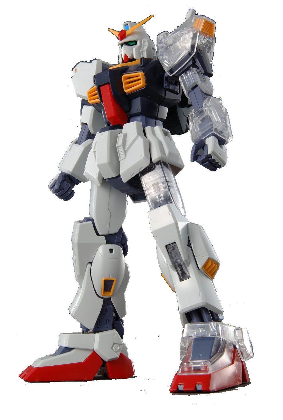 Gundam RX-178 Mk-II Ver 2.0 with Extra Clear Body parts MG 1/100 Scale      Toy