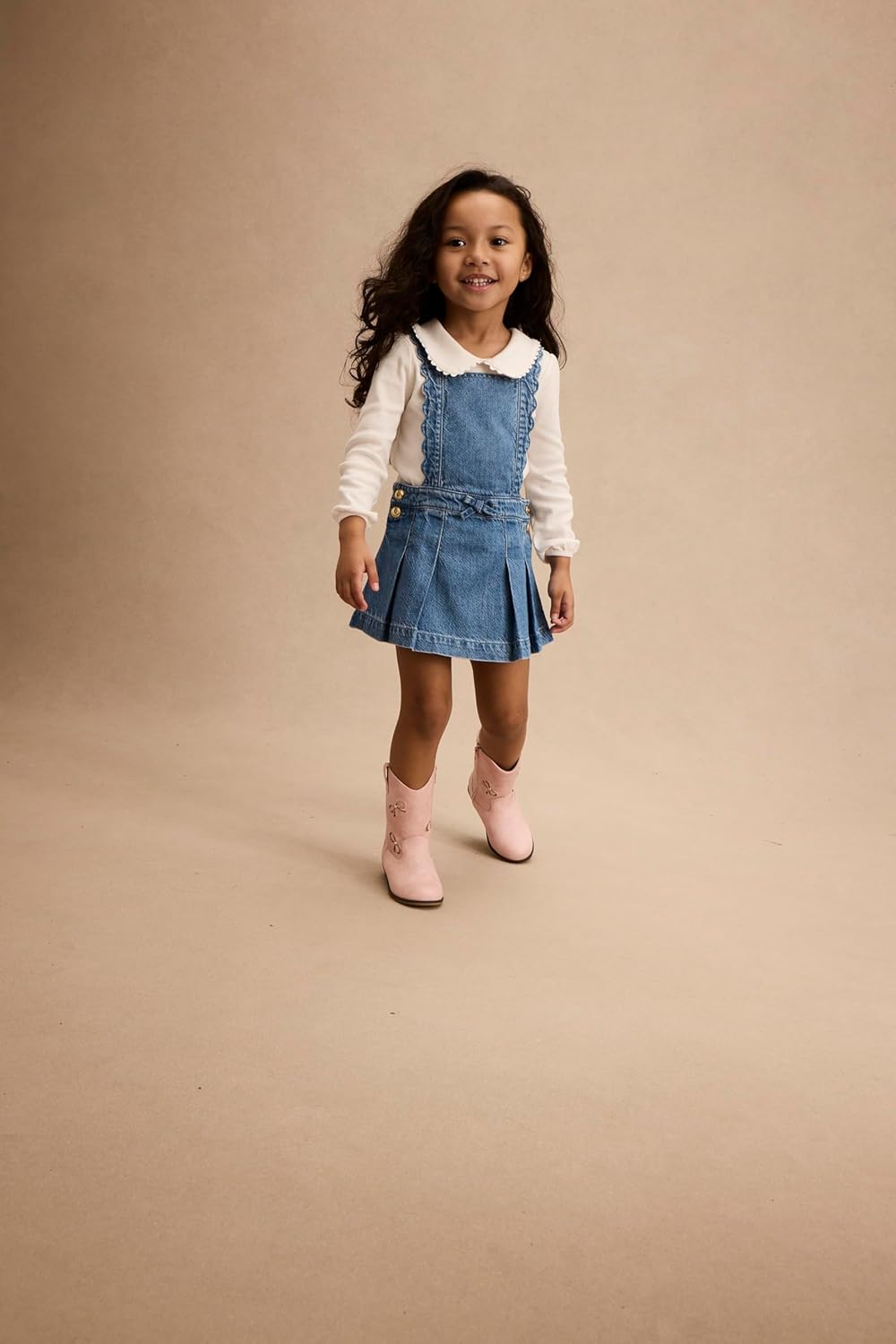 Gymboree Girls and Toddler Embroidered Sleeveless Skirtall Jumpers - Image 3