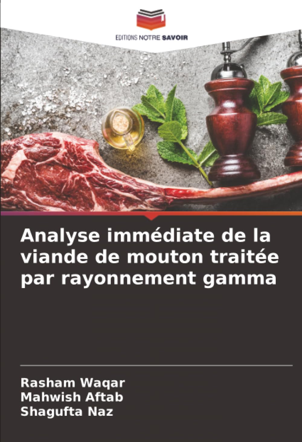 Analyse immédiate de la viande de mouton traitée par rayonnement gamma