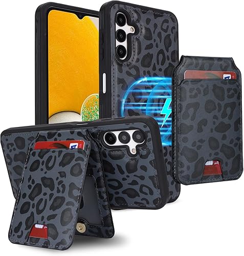 Miniatura 3 de Havaya Funda tipo cartera para Samsung Galaxy A13 5G con tarjetero para Galaxy A13 para mujer, funda para teléfono celular Samsung A13 5G Flip