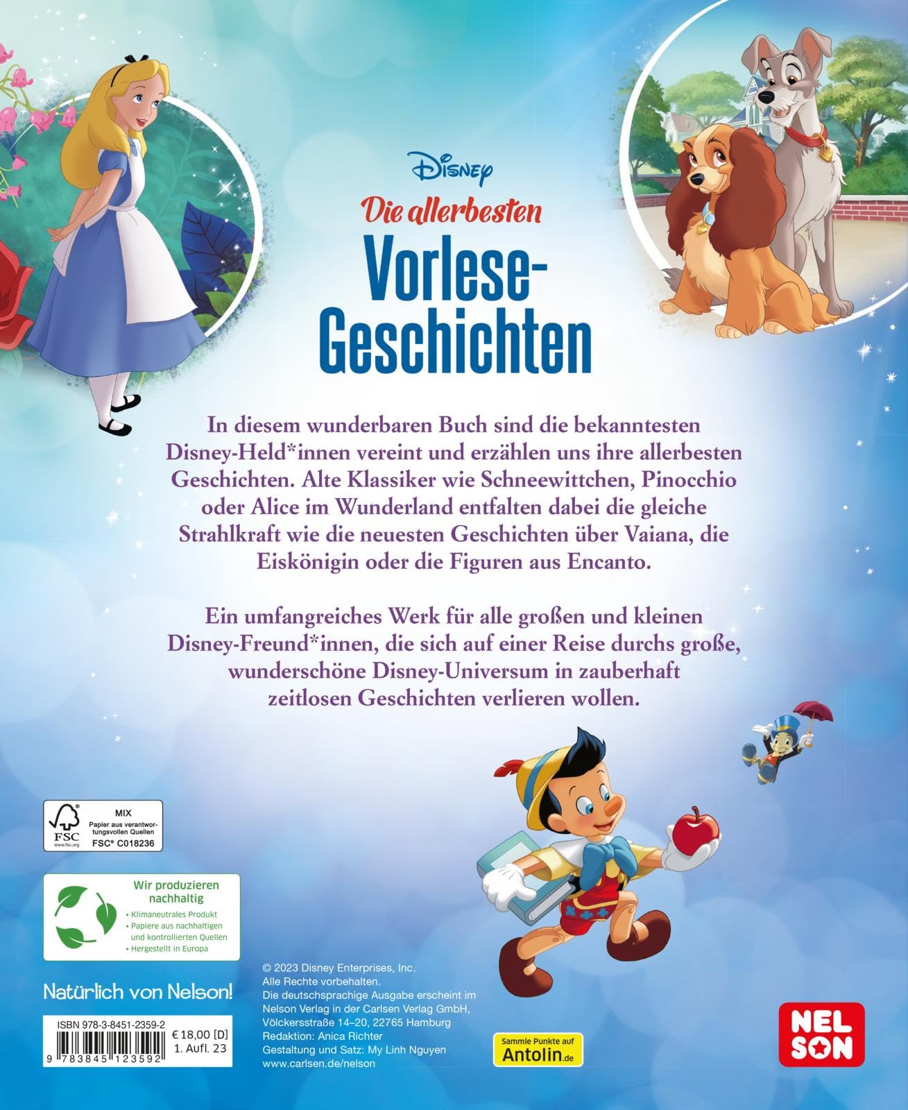 Disney Vorlesebuch: Die allerbesten Vorlesegeschichten