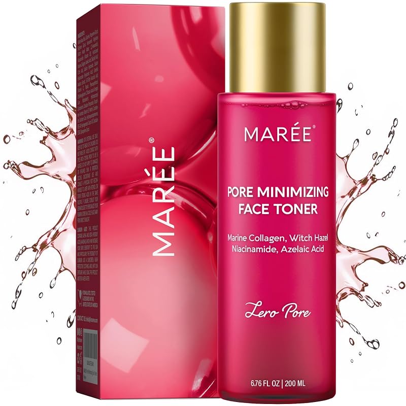 MAREE Tônico Facial com Hamamélis, Niacinamida e Colágeno Marinho