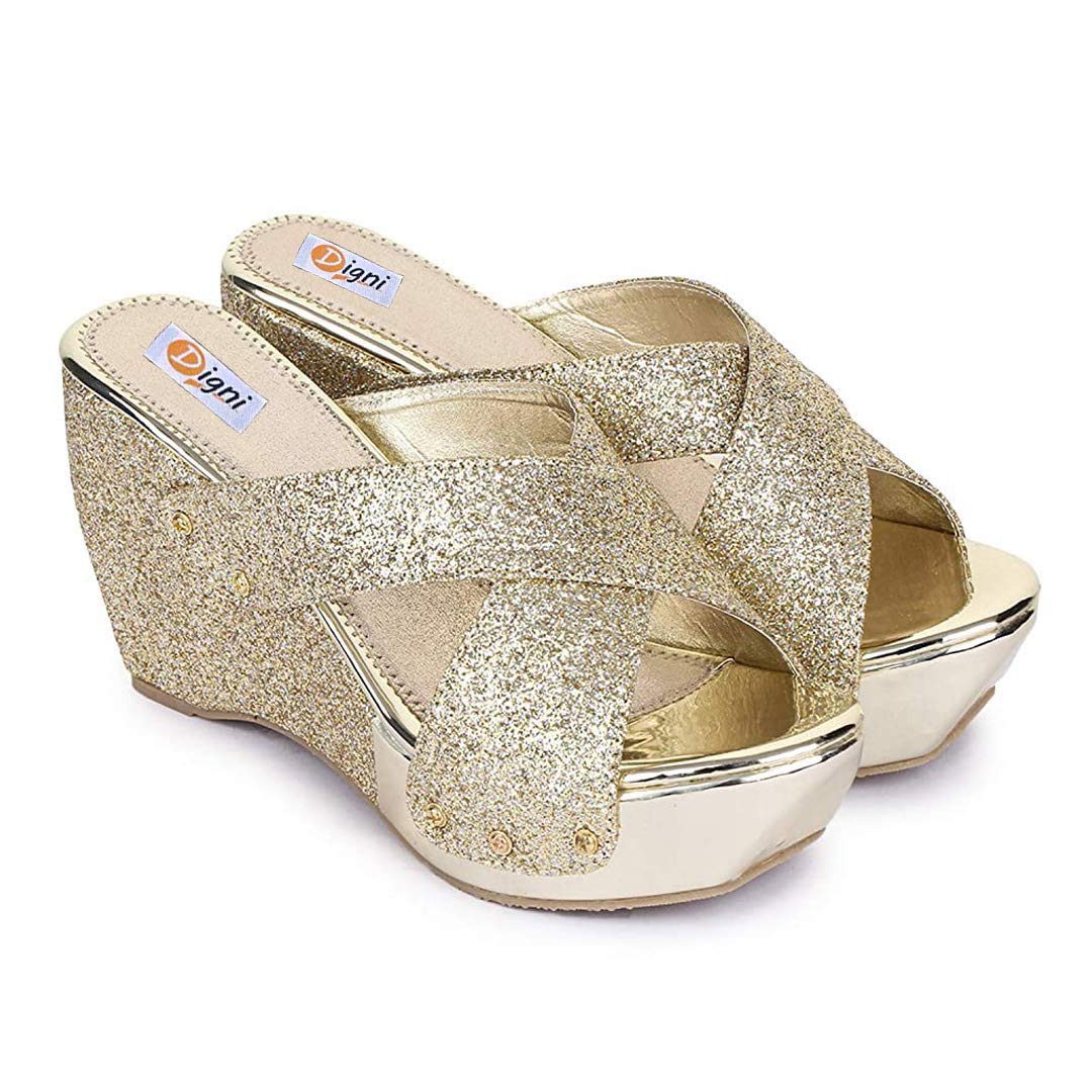 Digni Stylish Casual Women & Girls Wedges Sandals (B0B3MQV8VB) Amazon Price History, Amazon Price Tracker