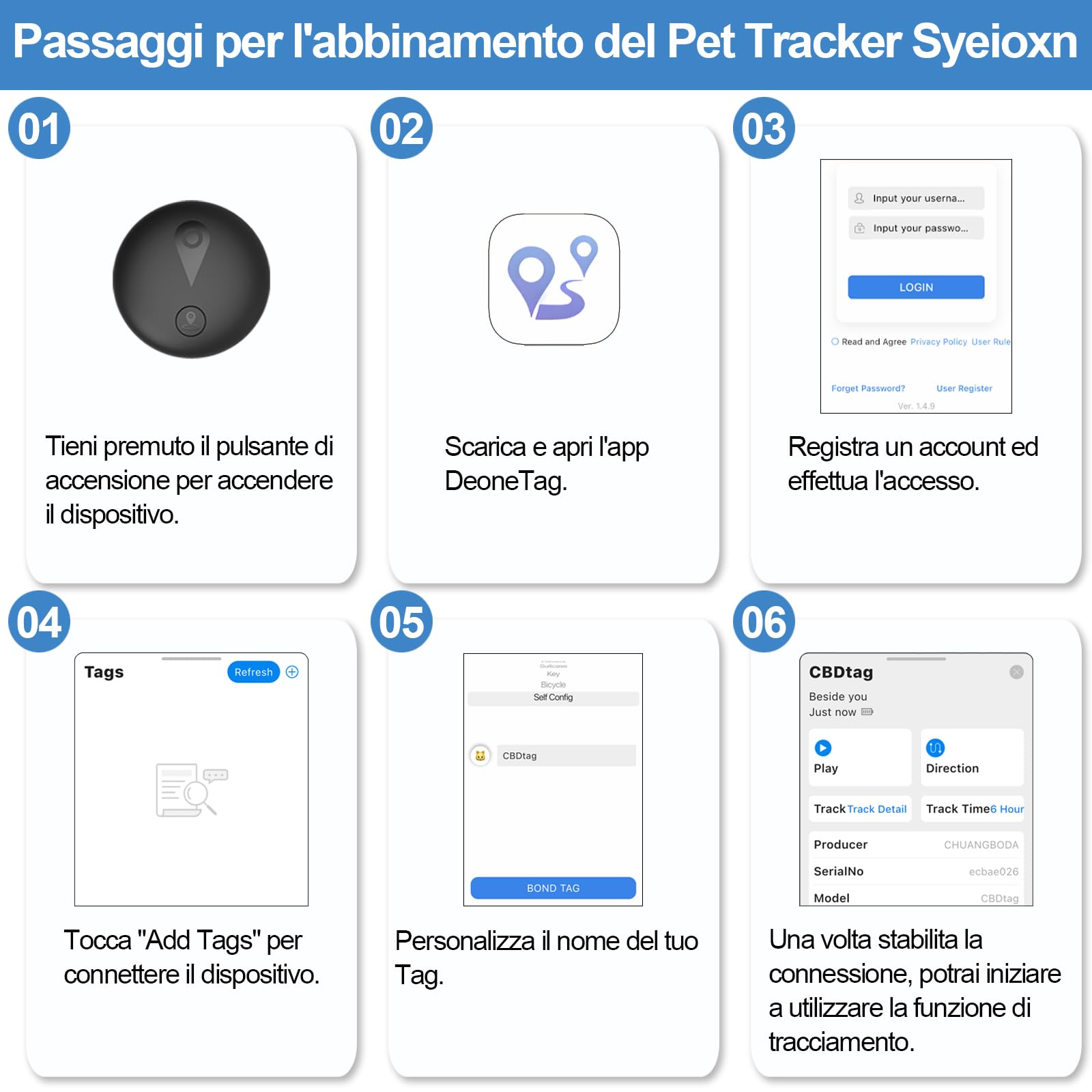 Collare GPS Gatto 2 in 1,Collare GPS per Cani Riflettente,Tracker per Cani Senza Abbonamento,Compatibile con iOS/Android,Collare Regolabile con Campanellino,Adatto a Cane di Piccola Taglia/Gatti-Nero
