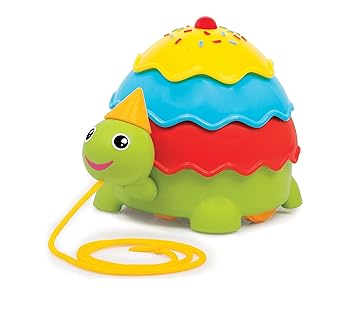 Giggles - Icecream Turtle , 2 in Pull along toy , Walking, Shape sorting,Pretend Play , 12 months & above , Infant and Preschool Toys
