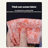 Xiuganpo Bike Chain Cleaning Wipes, Quick Clean Motorcycle Wipes with 80 | Włóknina, dwustronny peeling, do łańcuchów ro