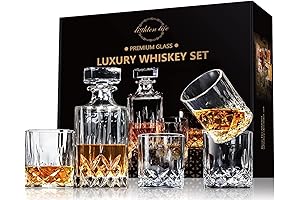 LIGHTEN LIFE Whiskey Decanter Sets