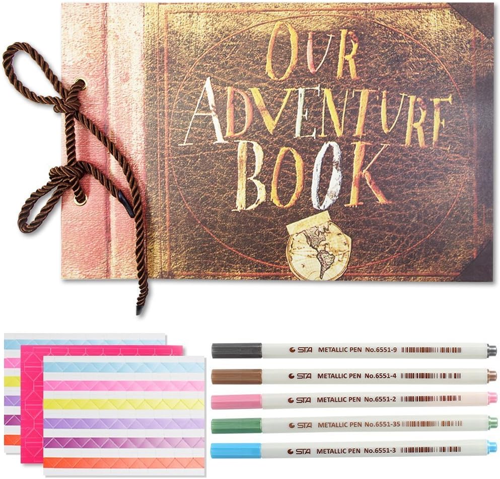 Katia Diy Photo Album Accessories for Polaroid Fujifilm Instax Mini 7s/ 8/9/ 25/ 50s Instant Film Camera with Stickers/Pen