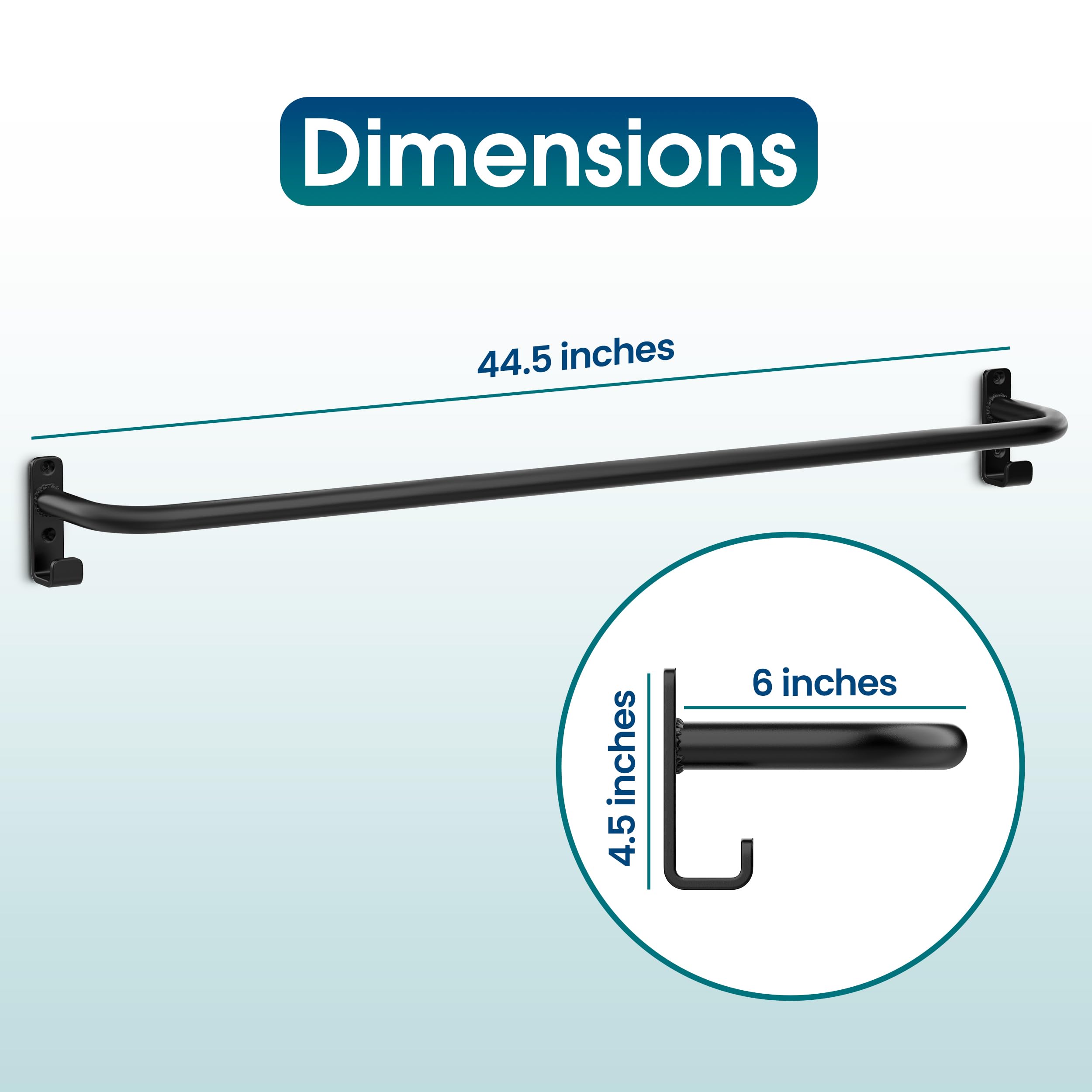 Sunset Valley Metalcraft Horse Blanket Rack - 48.5