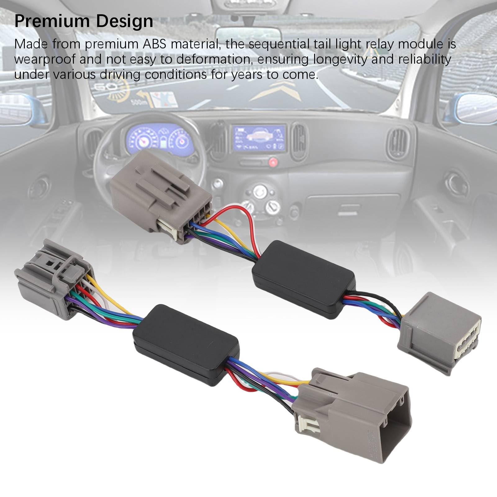 Moduł Sekwencyjnego Przekaźnika Świateł Tylnych DD3016 Plug and Play 2010-2021