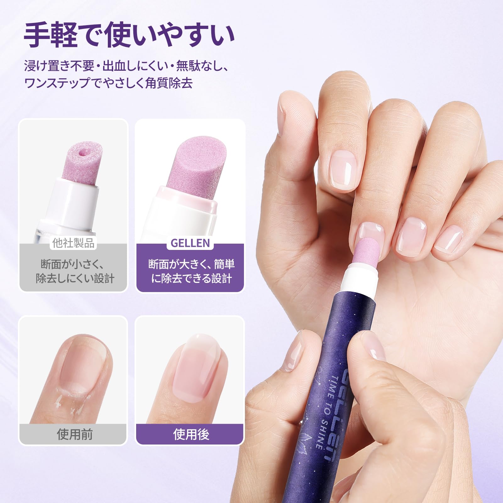 Amazon.co.jp: Gellen オイルインキューティクルペン 甘皮ケア 甘皮