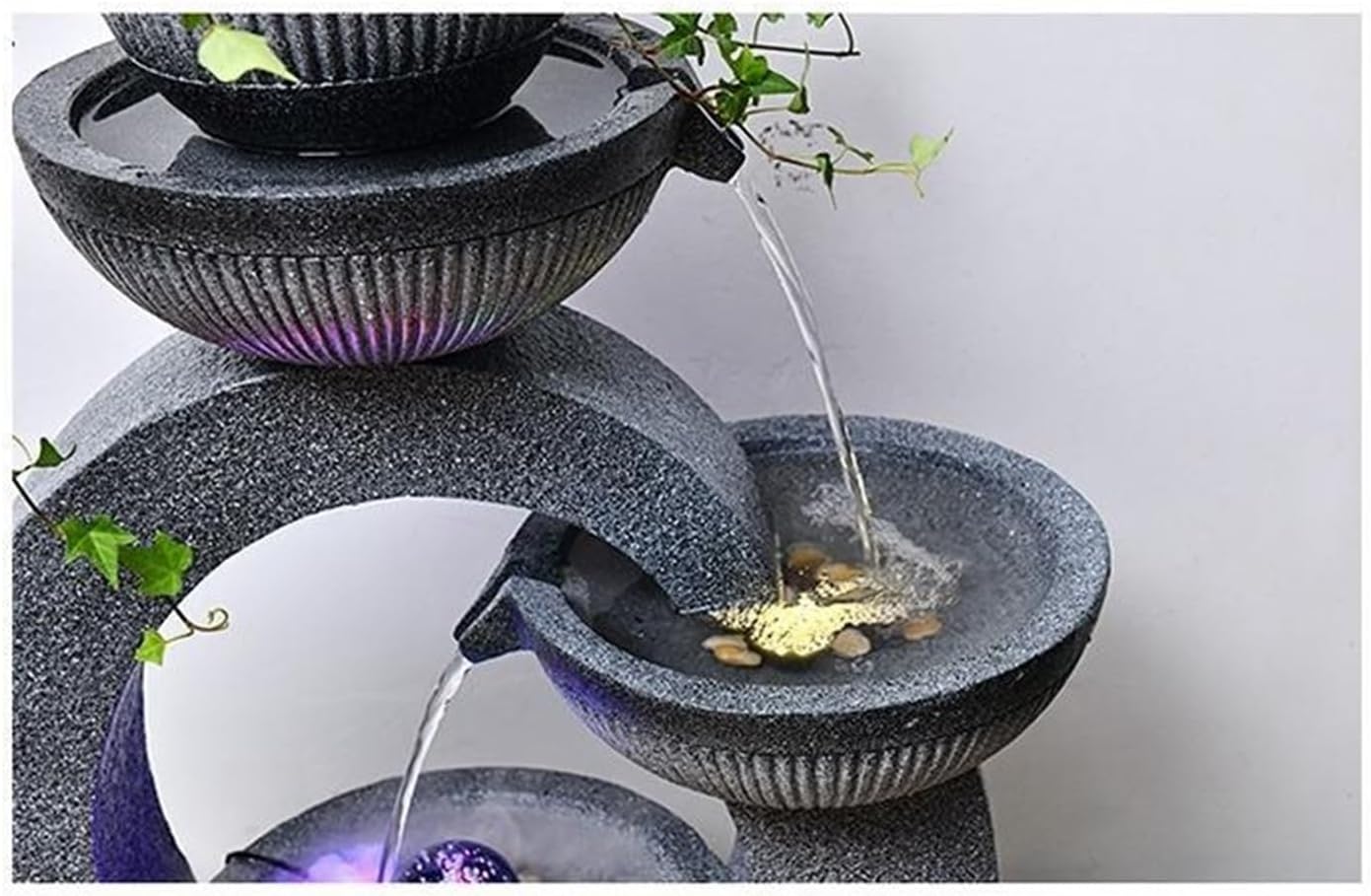 Modern Simple Modern Automatic Water Circulation Water System Floor Decoration, Living Room Courtyard Fountain Fish Pond Landscape Decoration Floor-Standing Fountains
