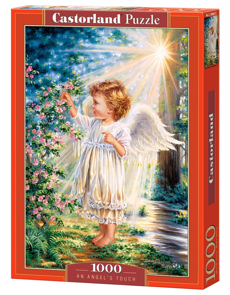 Castorland "Angelic Friends" 1000 Piece Jigsaw Puzzle - Beautiful Fantasy Art For Puzzle Lovers - View #6