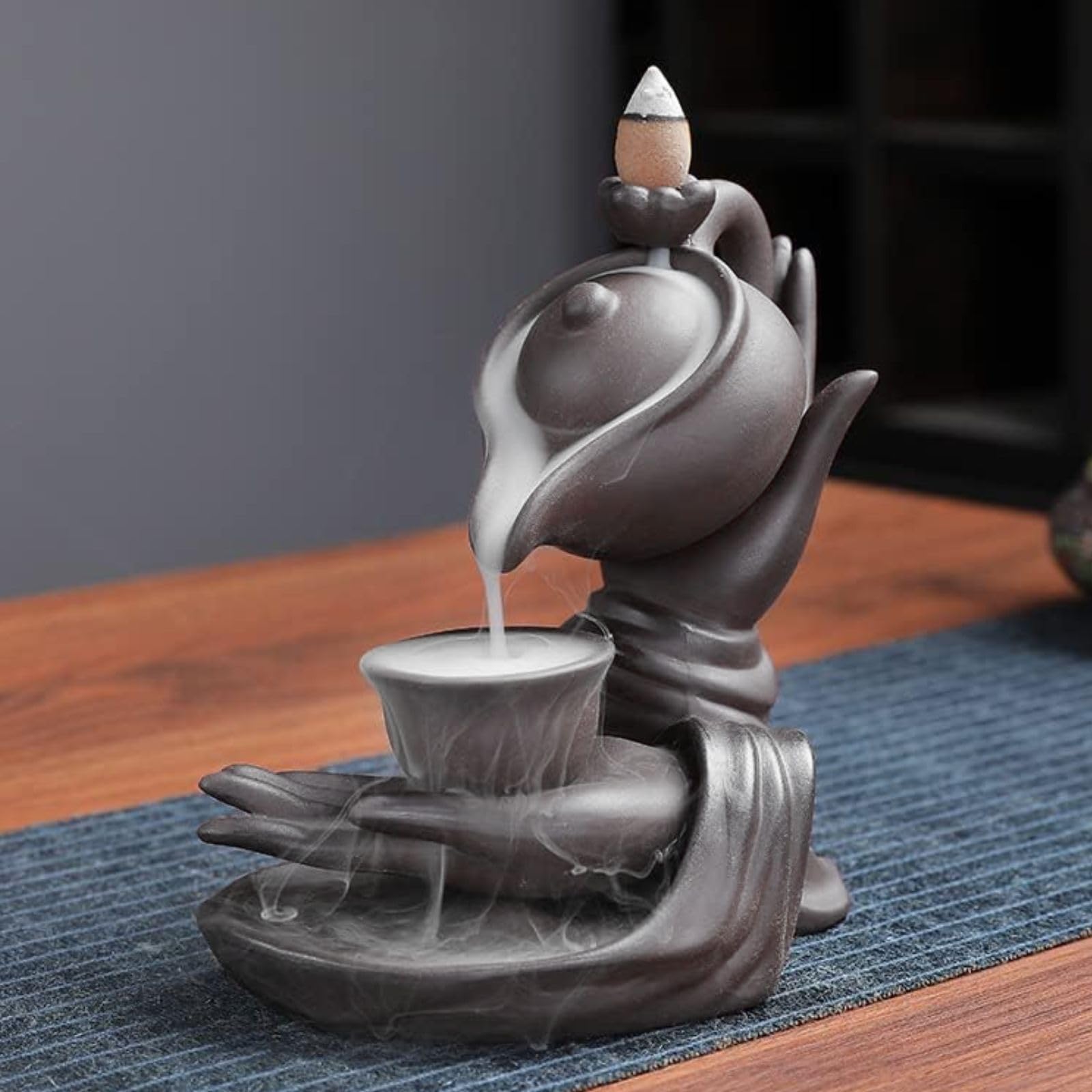 Amazon｜[HARGIO] 倒流香 お香立て おしゃれ 逆流香炉 逆流香