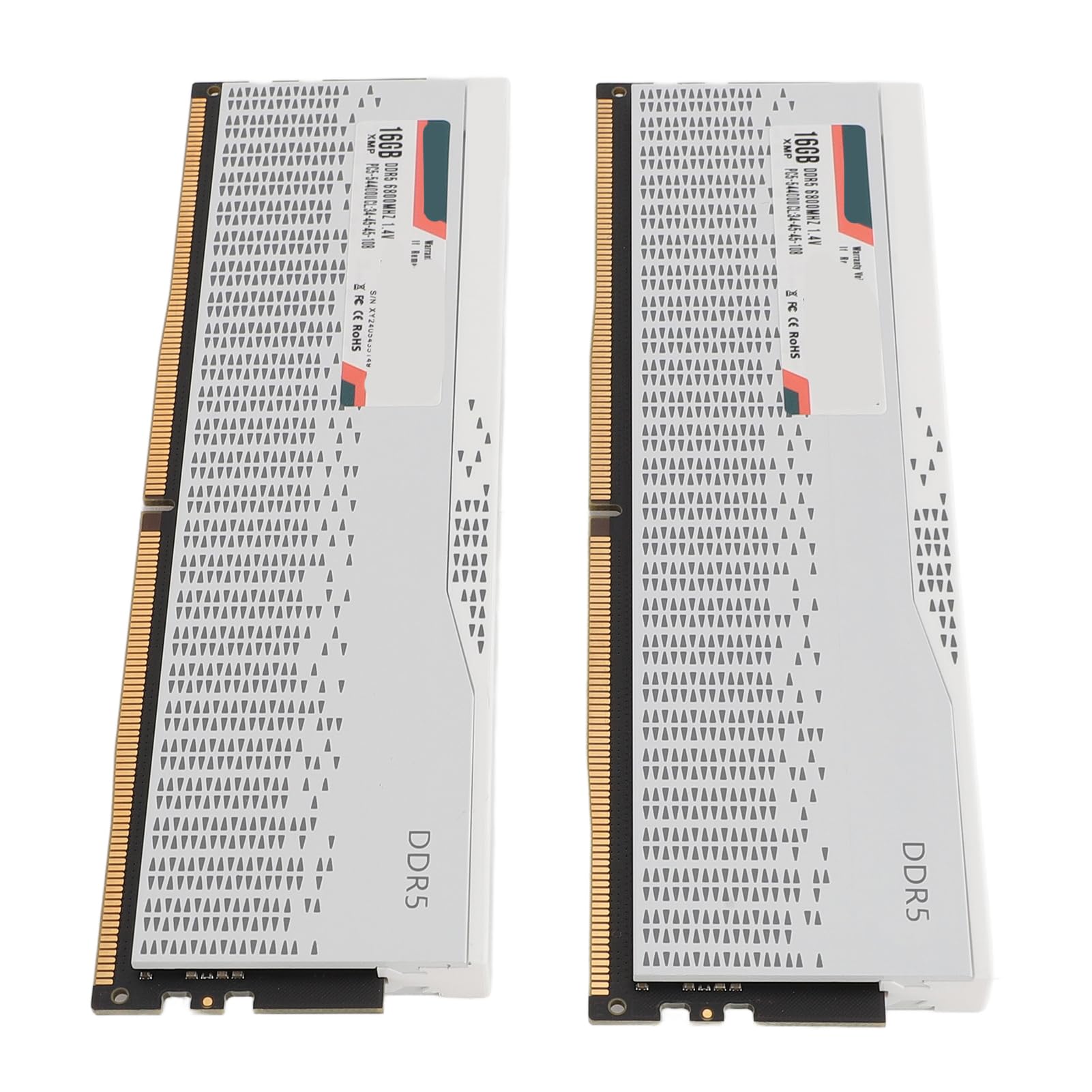 Modulo di Memoria PC Ad Alta velocità DDR5 RAM 32 GB 6800 MHz per Giochi Desktop e produttività 2 X 16 GB