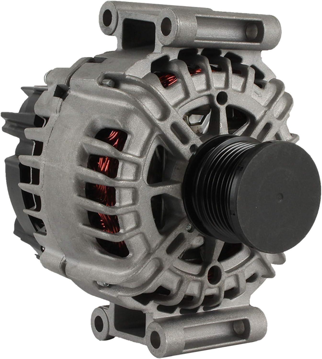 SB Parts New Alternator 120Amp Replacement Compatible with Mercedes-Benz C250 2012 2013 2014 2015 SLK250 (1.8L)