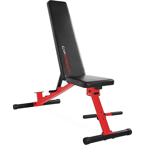 CAP Barbell Multi Purpose Adjustable Utility Bench Color Series