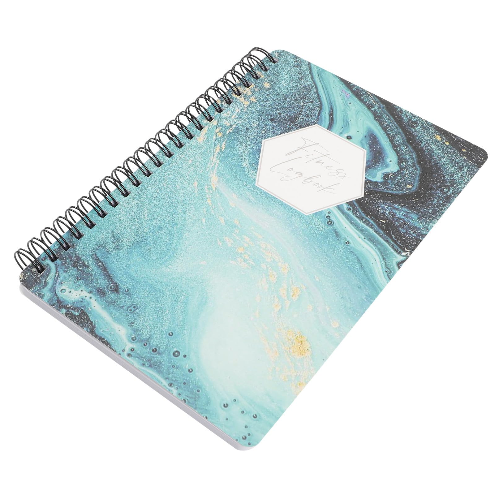 Cuaderno de gimnasio A5 para planificar entrenamientos en casa y registrar tus medidas diarias 8
