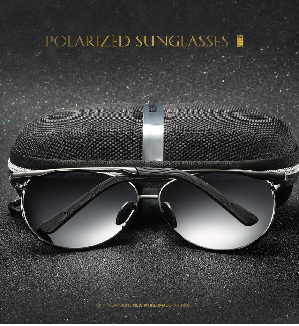 2024 Vintage okulary przeciwsłoneczne pilotki mężczyźni kobiety jazda wędkarstwo odkryty wycieczka na plażę lotnictwo okulary przeciwsłoneczne metalowa rama klasyczny Hipster UV400, czarny czarny