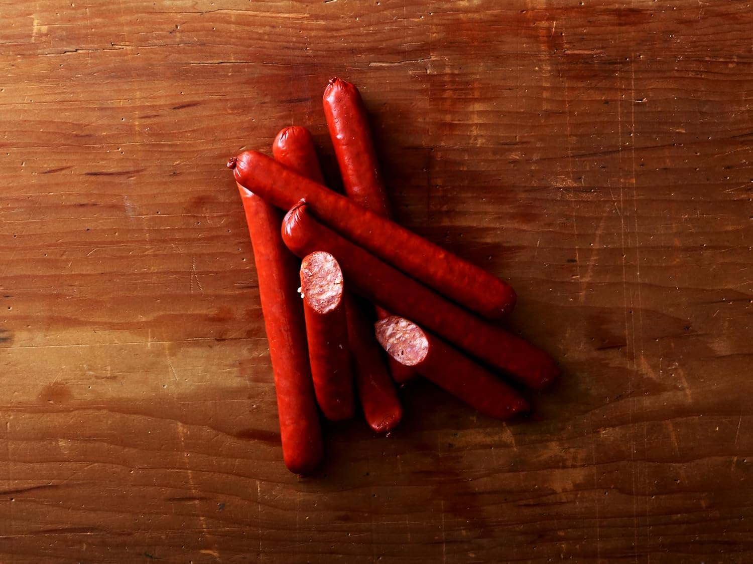 Usinger's Famous Smoked Meat Snack Sticks - Shelf-Stable - Perfect for Road Trips, Hiking Fuel, Post-Workout Protein, Snacking & Charcuterie Boards (6-Pack, Hot & Spicy Hickory Sticks)