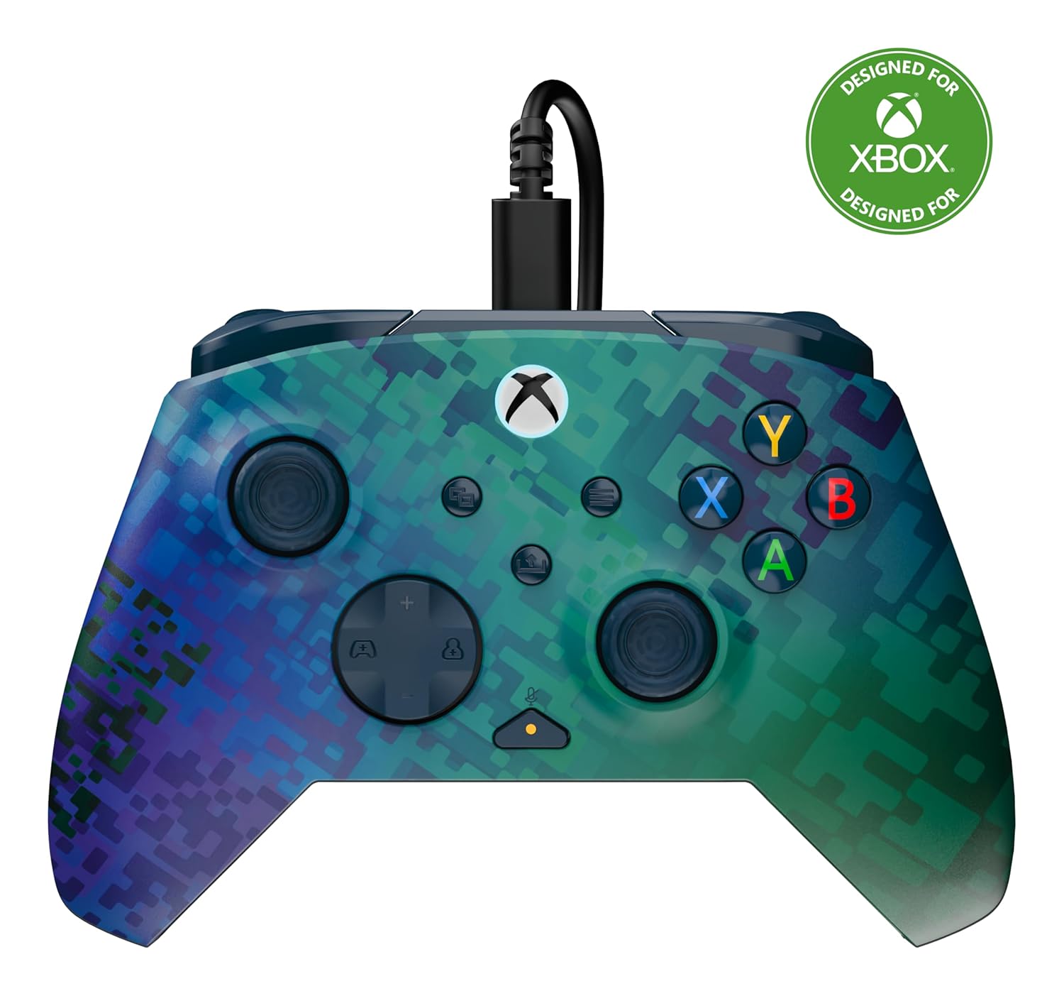 Turtle Beach Rematch Advanced Wired Gaming Controller Licensed for Xbox Series X|S, Xbox One, Windows PC – Colorful, Remappable Buttons, Hair Triggers, Audio Controls, Impulse Triggers – Glitch Green Turtle Beach Rematch Advanced Wired Gaming Controller Licensed for Xbox Series X|S, Xbox One, Windows PC – Colorful, Remappable Buttons, Hair Triggers, Audio Controls, Impulse Triggers – Glitch Green