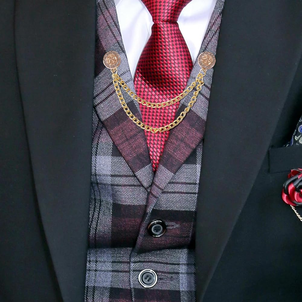 Spille Magnetiche Per Vestiti - 6 Pezzi, Con Catena, Per Fissare Orli Senza Danni (stile Rotondo) - Foto 7