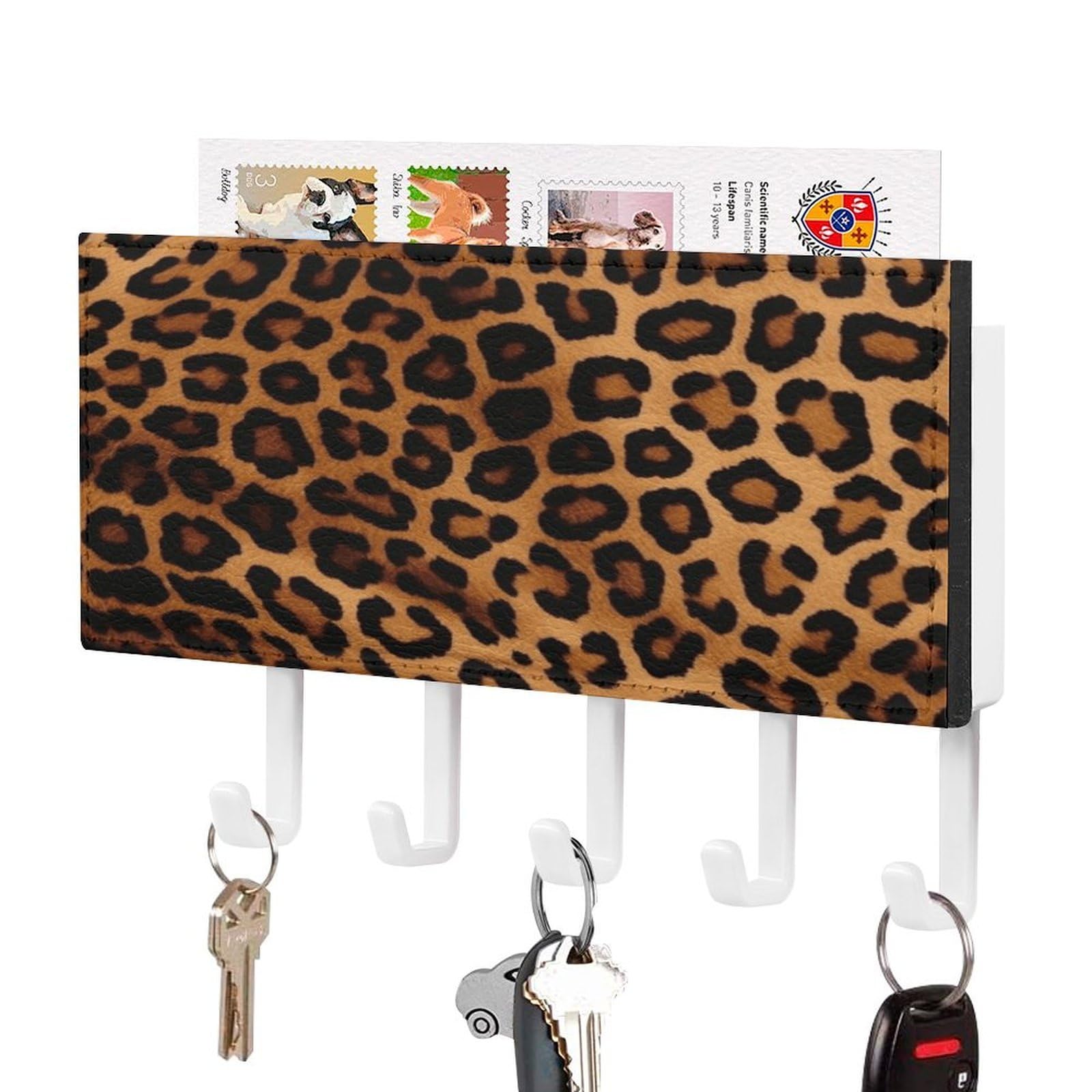 Colgador de llaves Cool Cheetah para la entrada y recibidor ordenado