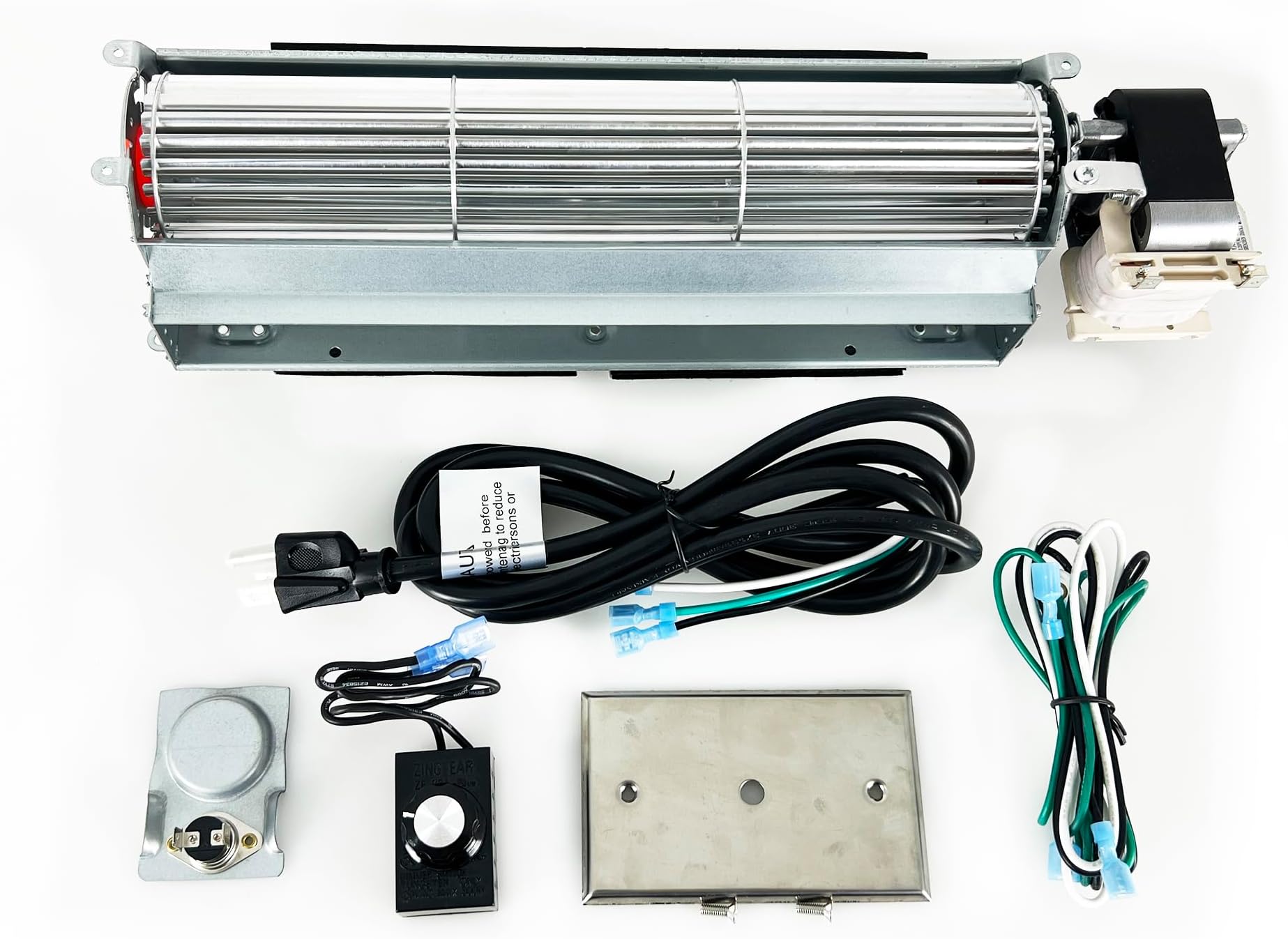 Direct store Parts Kit DN122 BKT GA3650T GA3650TB GA3700T GA3700TA Fireplace Blower Fan Kit for Desa Rotom