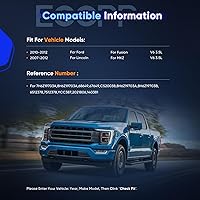 Vista 2 de ECCPP Compresor de A/C con embrague Compatible con Ford Fusion para Lincoln MKZ 3.5L 2007-2012 Compresor de aire acondicionado