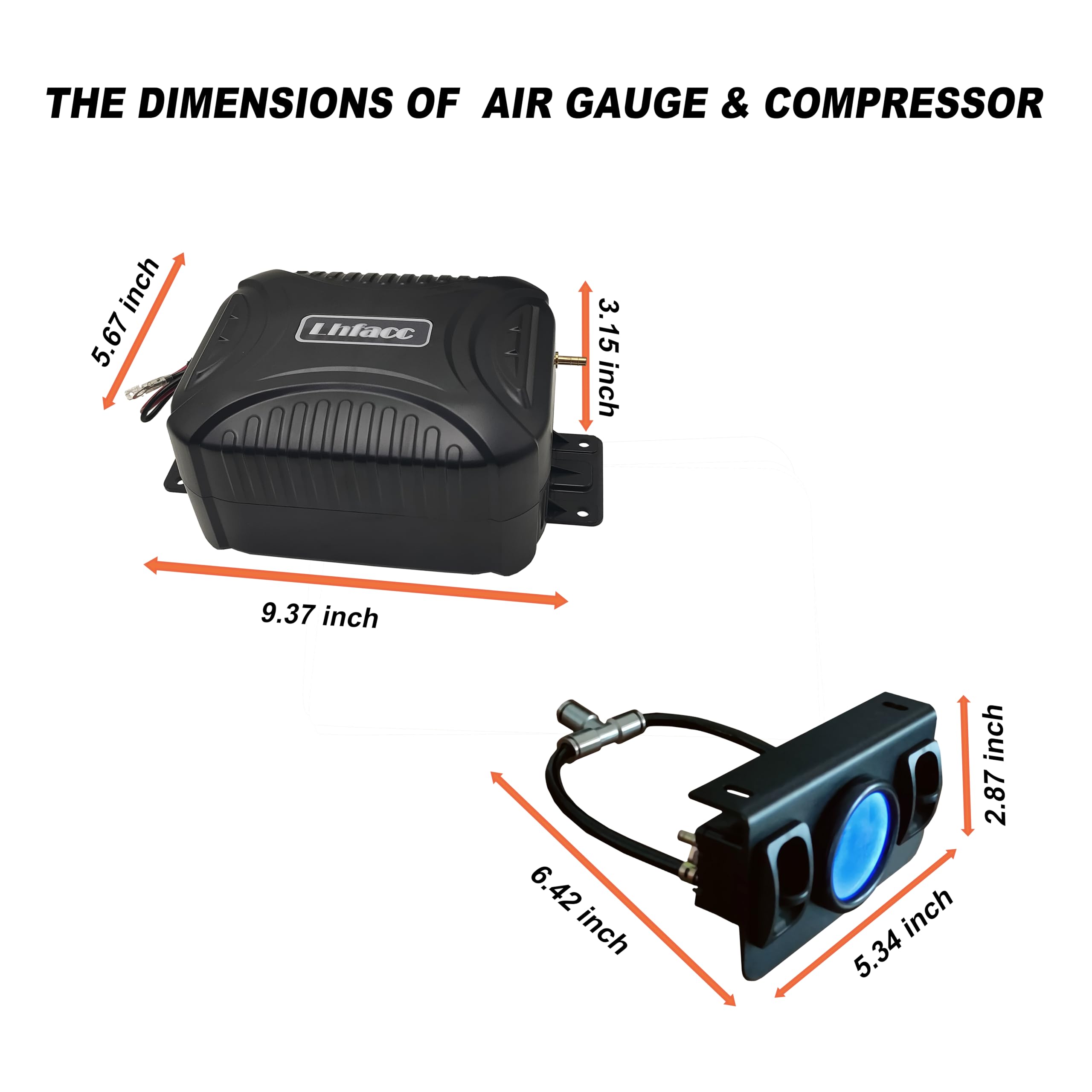 On Board Air Compressor - Level Your Truck! -7