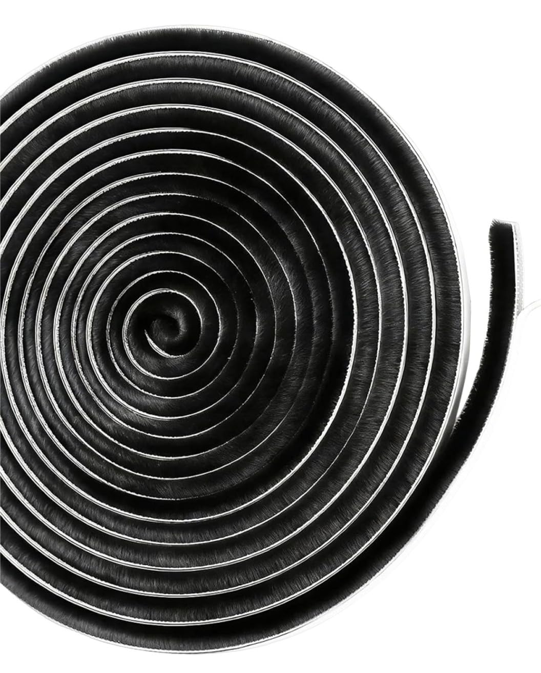 Bürstendichtung Selbstklebend, 5M(L) X 9mm(B) X 9mm(D) Bürst