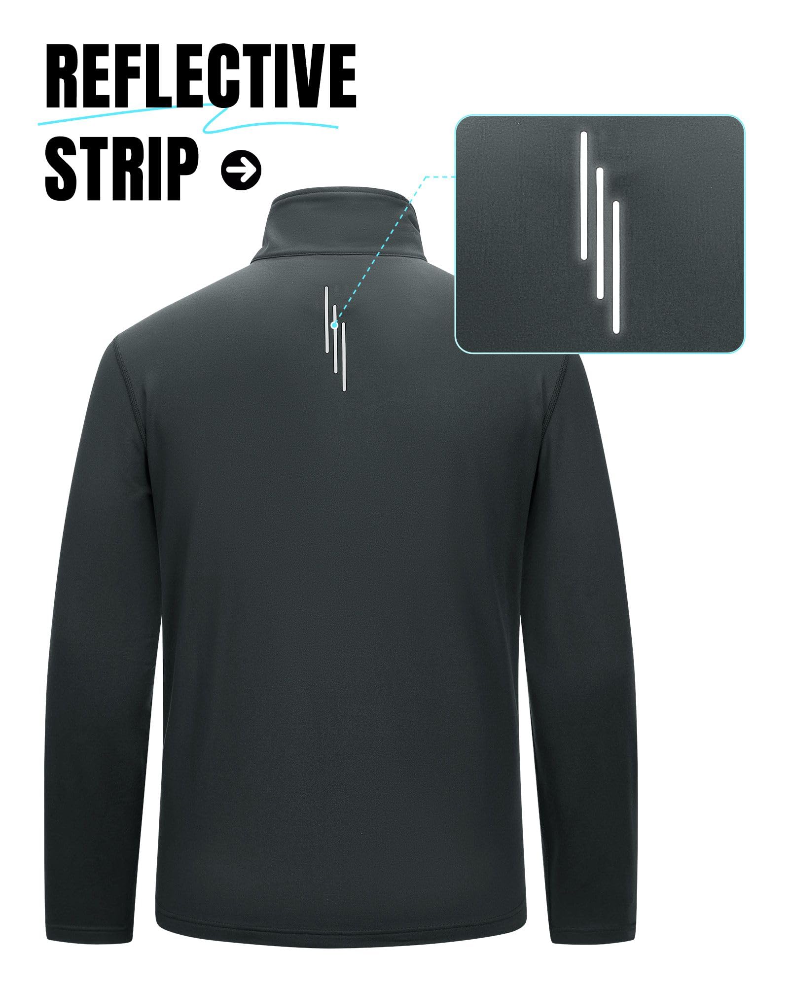 Outdoor Ventures Herren Sportjacke Leichte Funktionsjacke mit 5 Taschen
