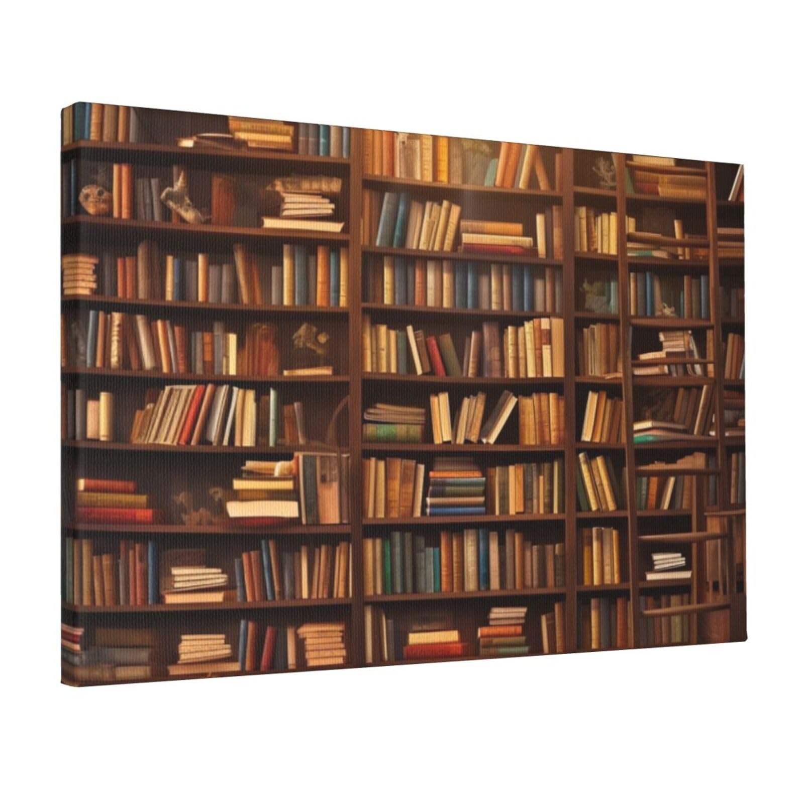 DWVTSLH books Poster Paintings Canvas Wall Art Bedroom Prints Home Decor Hanging Picture Modern Home Artworks Aesthetic for Living Room Office Wall Decor 12x18in Unframed