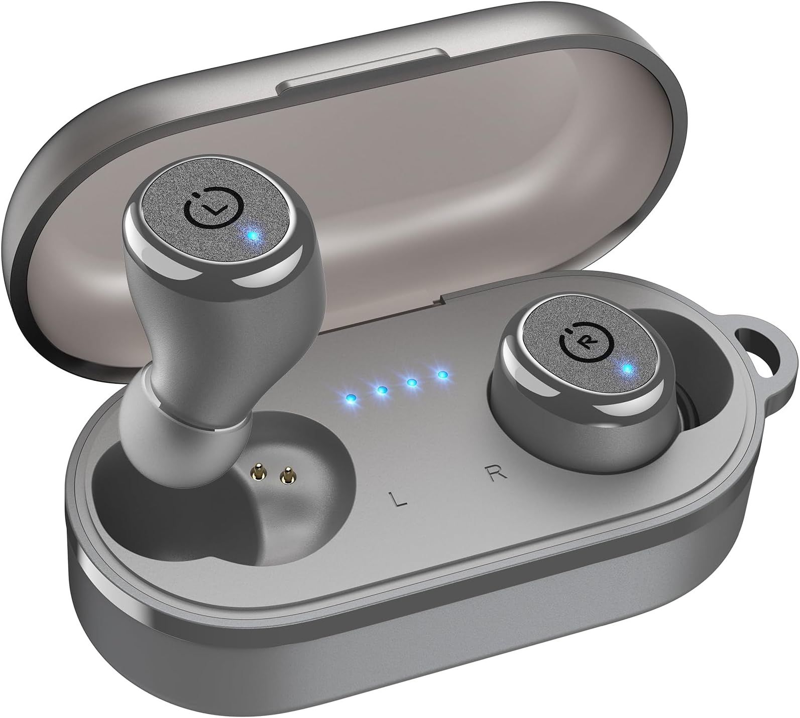 T10 Wireless Earbuds Bluetooth 5.3 Headphones, App Customize EQ, Ergonomic Design, 55H Playtime, Wireless Charging Case, IPX8 Waterproof Sound in-Ear Headset, New Version