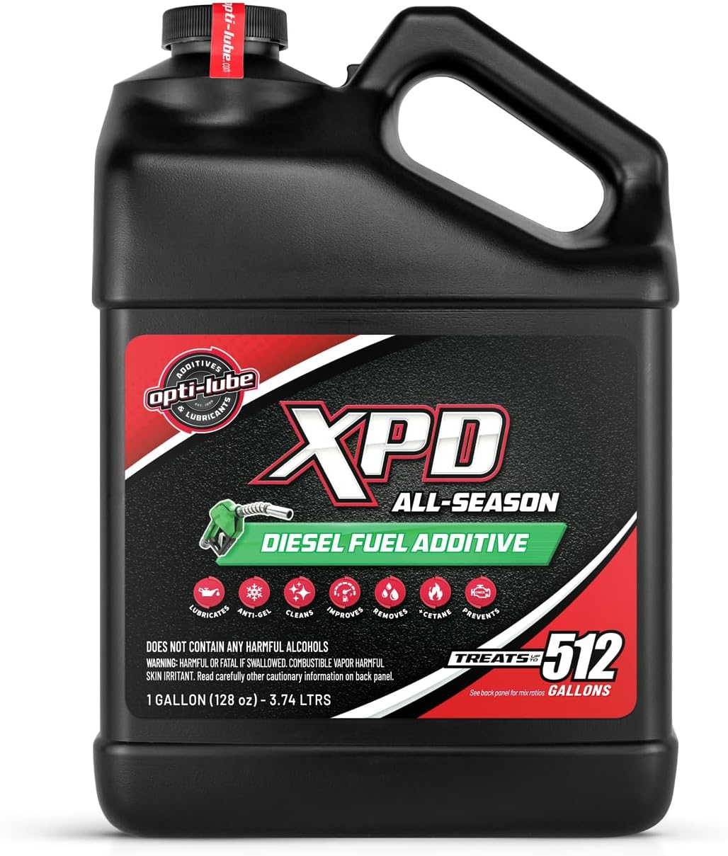 Opti-Lube XPD All-Season Diesel Fuel Additive - Gallon (1 Gallon (Treats 512 Gallons))