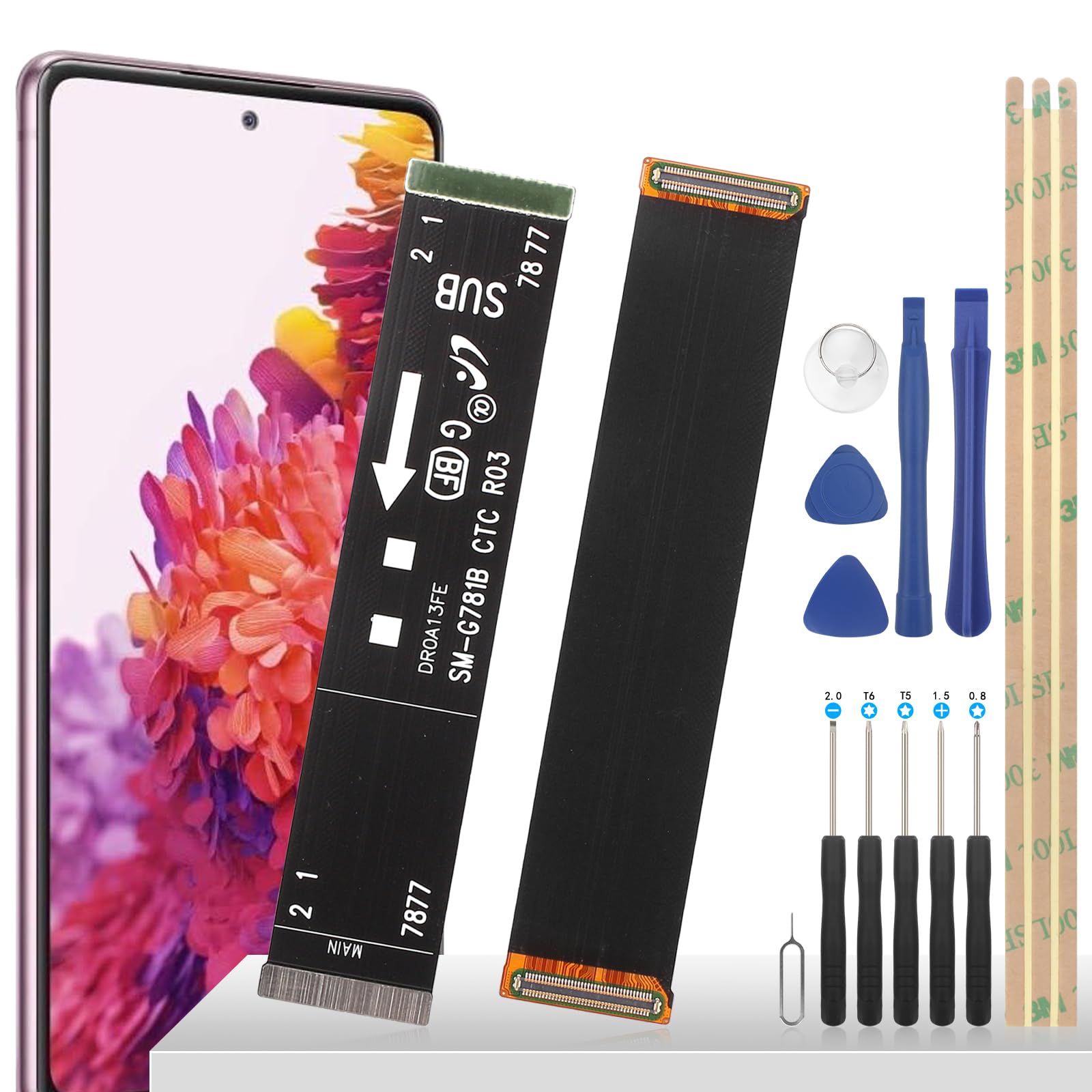 Câble de la Carte mère pour Samsung Galaxy Tab S20 FE 5G SM-G781B + Outil d'installation