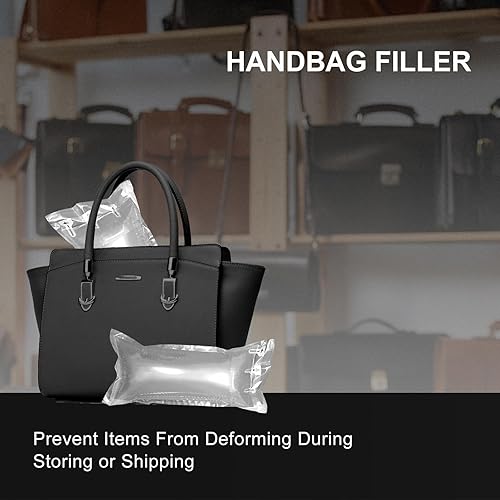 Miniatura 3 de Almohadas de aire para envío con bomba de embalaje, bolsas de aire, 400 unidades inflables, suministros de envío, relleno de caja, materiales de