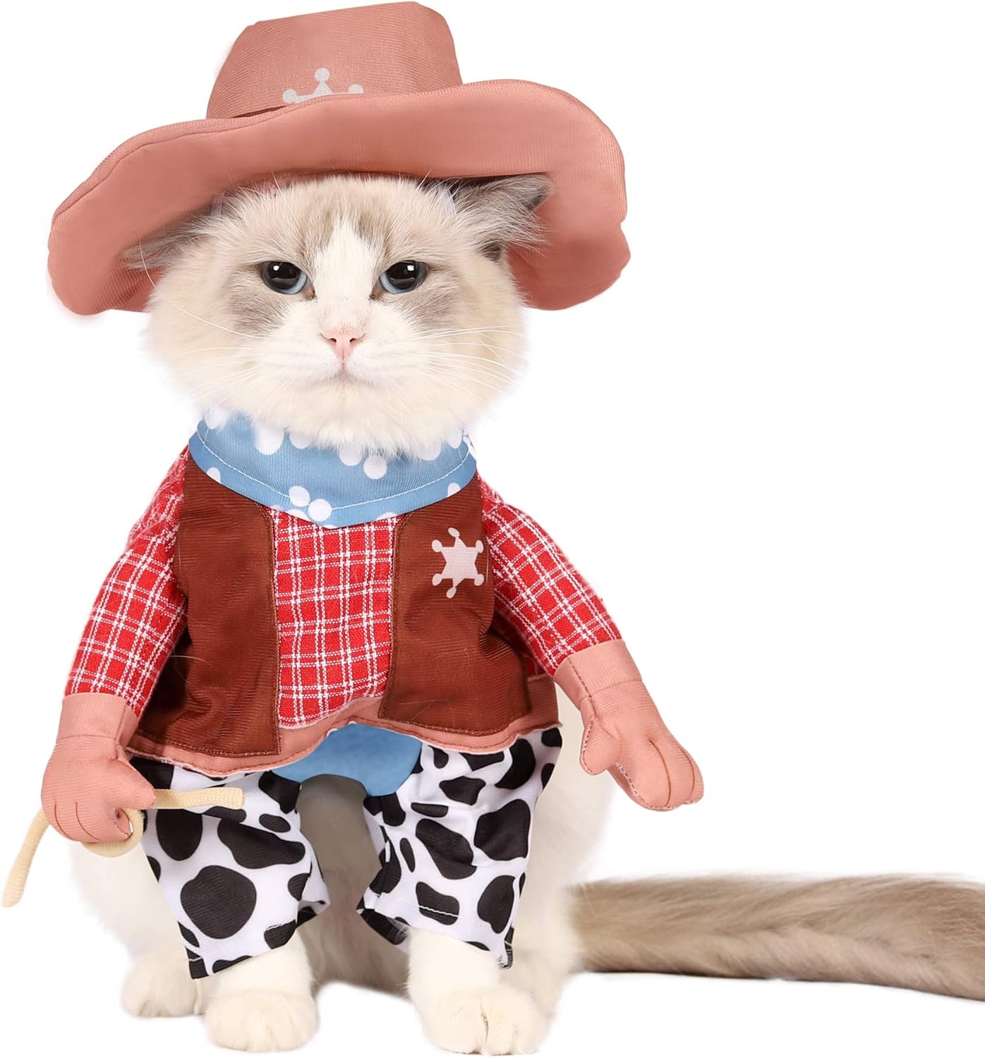 Spooktacular Creations Halloween Cat Cowboy Costume with